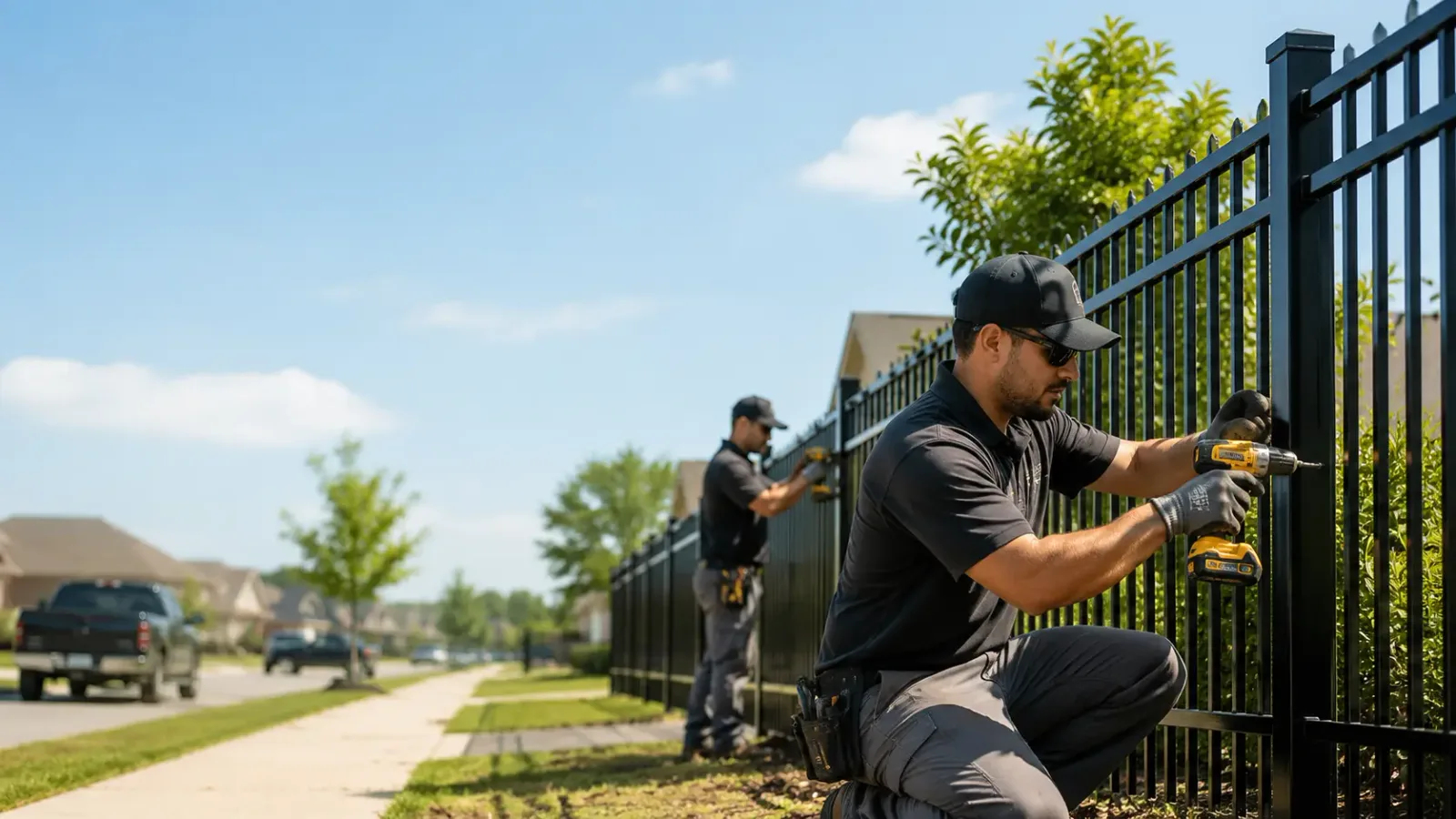Metal Fence Installation in Woodridge, NY